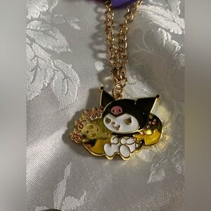 Sanrio Kuromi Osaka-limited acrylic keychain
